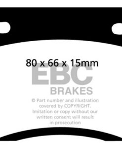 EBC Greenstuff Brake Pads - DP2101 - Image 2