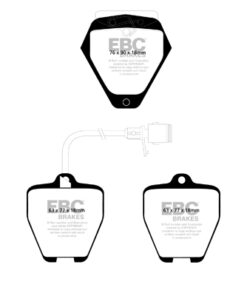 EBC Greenstuff 2000 Brake Pad Set (FRONT) DP21012 - Image 2
