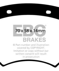 EBC Greenstuff Brake Pads - DP2102 - Image 2