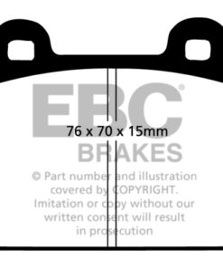 EBC Greenstuff Brake Pads - DP2103 - Image 2