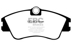 EBC Ultimax OEM Replacement Brake Pad Set DP1030 [Front] - Image 2