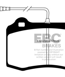 EBC Greenstuff 2000 Brake Pad Set (FRONT) DP21031/2 - Image 2