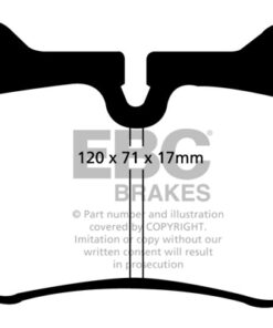 EBC Redstuff Brake Pads - DP31032C - Image 2