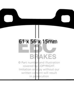 EBC Greenstuff Brake Pads - DP2104 - Image 2