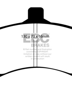 EBC Greenstuff 2000 Brake Pad Set (FRONT) DP21045 - Image 2