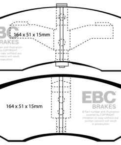 EBC Greenstuff Brake Pads - DP61065 - Image 2