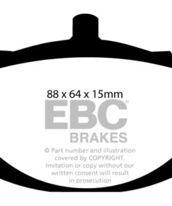 EBC Greenstuff 2000 Brake Pad Set (FRONT) DP2107 - Image 2