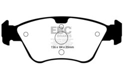 EBC Greenstuff 2000 Brake Pad Set (FRONT) DP21075 - Image 2