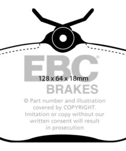 EBC Greenstuff 2000 Brake Pad Set (FRONT) DP21095 - Image 2