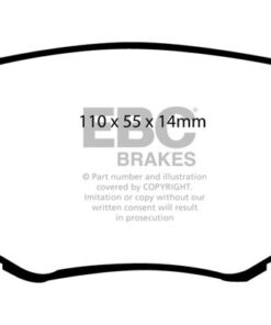 EBC Greenstuff Brake Pads - DP61099 - Image 2
