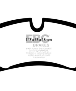 EBC Greenstuff 2000 Brake Pad Set (FRONT) DP21100/2 - Image 2