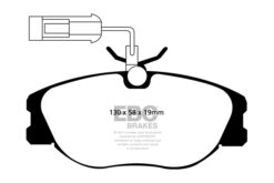 Alternative view of EBC Ultimax OEM Replacement Brake Pad Set DP1109 [Front]