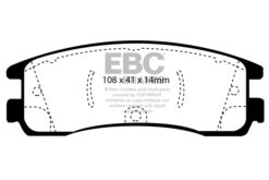 EBC Greenstuff 2000 Brake Pad Set (REAR) DP21122 - Image 2