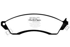 DP41131R EBC Yellowstuff Street and Track Brake Pad Set [Front] - Image 2