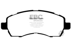 Alternative view of EBC Ultimax OEM Replacement Brake Pad Set DP1138 [Front]