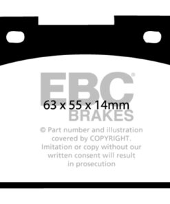 EBC Greenstuff Brake Pads - DP2114 - Image 2
