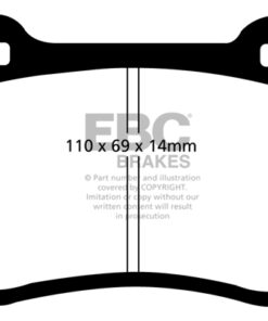 EBC Greenstuff Brake Pads - DP21140 - Image 2