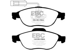 Alternative view of EBC Ultimax OEM Replacement Brake Pad Set DP1153 [Front]
