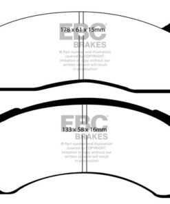 EBC Greenstuff 2000 Brake Pad Set (FRONT) DP21159 - Image 2