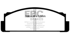 Alternative view of EBC Ultimax OEM Replacement Brake Pad Set DP116 [Front]