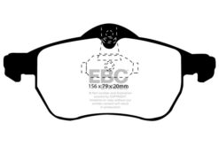 DP41183R EBC Yellowstuff Street and Track Brake Pad Set [Front] - Image 2