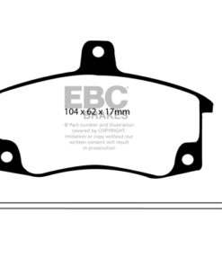 EBC Greenstuff 2000 Brake Pad Set (FRONT) DP21192 - Image 2