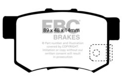 EBC Ultimax OEM Replacement Brake Pad Set DP1193 [Rear] - Image 2