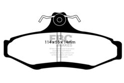 EBC Greenstuff 2000 Brake Pad Set (REAR) DP21197 - Image 2