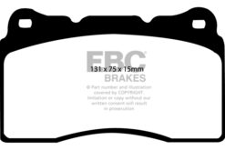 DP41210R EBC Yellowstuff Street and Track Brake Pad Set [Rear] - Image 2