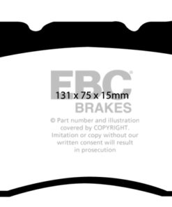 EBC Redstuff Brake Pads - DP31210C (FRONT) - Image 2
