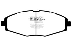 EBC Greenstuff 2000 Brake Pad Set (FRONT) DP21212 - Image 2