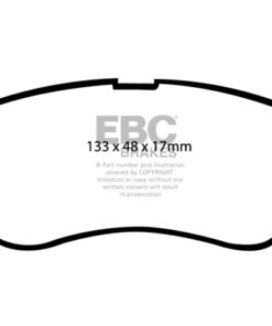 EBC Greenstuff 2000 Brake Pad Set (FRONT) DP21213 - Image 2