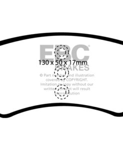 EBC Greenstuff 2000 Brake Pad Set (FRONT) DP21234 - Image 2