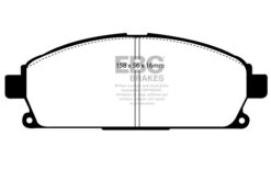 EBC Greenstuff Brake Pads - DP61247 - Image 2