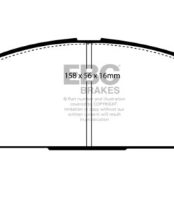EBC Greenstuff Brake Pads - DP61247 - Image 2