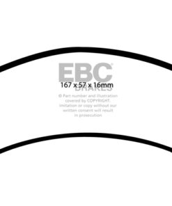 EBC Greenstuff Brake Pads - DP61256 - Image 2