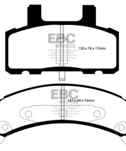 EBC Greenstuff Brake Pads - DP61273 - Image 2
