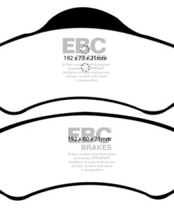 EBC Greenstuff Brake Pads - DP61275 - Image 2