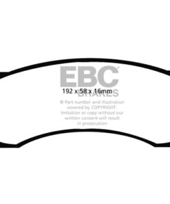 EBC Greenstuff Brake Pads - DP61306 - Image 2