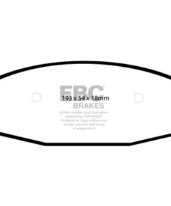 EBC Greenstuff Brake Pads - DP61312 - Image 2