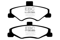 EBC Ultimax OEM Replacement Brake Pad Set DP1323 [Rear] - Image 2