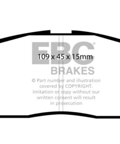 EBC Greenstuff 2000 Brake Pad Set (FRONT) DP21344 - Image 2