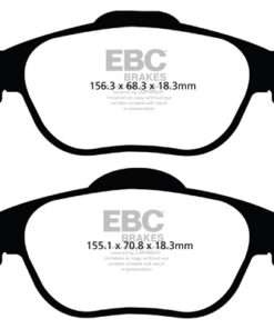 EBC Greenstuff 2000 Brake Pad Set (FRONT) DP21353/2 - Image 2