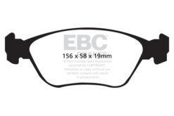 EBC Greenstuff 2000 Brake Pad Set (FRONT) DP21362 - Image 2