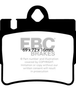 Alternative view of EBC Ultimax2 Brake Pads - DP1364