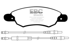 EBC Greenstuff 2000 Brake Pad Set (FRONT) DP21370 - Image 2