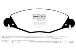 EBC Greenstuff 2000 Brake Pad Set (FRONT) DP21372 - Image 2
