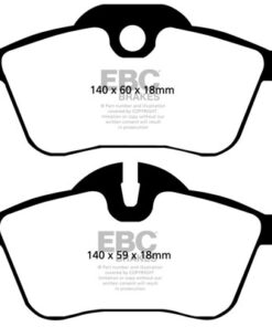 EBC Greenstuff 2000 Brake Pad Set (FRONT) DP21388 - Image 2
