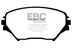 EBC Ultimax OEM Replacement Brake Pad Set DP1402 [Front] - Image 2