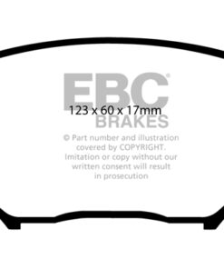 EBC Greenstuff Brake Pads - DP61402 - Image 2